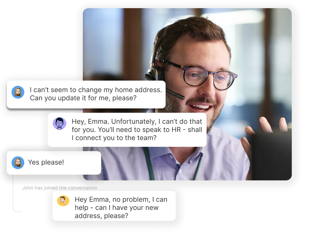 Human in the loop ticket approval